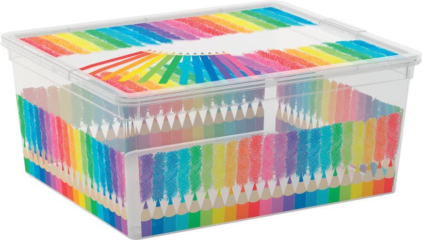 Box s vekom KIS C Box Arty Colours M, 18 lit., 34x40x17 cm