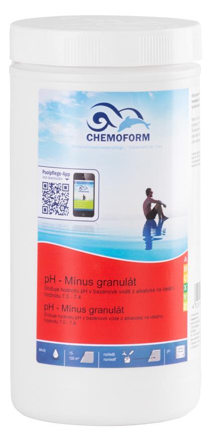 Prípravok Chemoform 0811, pH mínus, granulát, bal. 1,5 kg