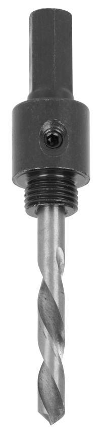 Unášač vyrezávacích koruniek Strend Pro Bi-metal, HEX stopka 13 mm (7/16") 14-30 mm