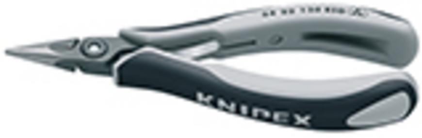Klieste KNIPEX 34 22 130 ESD, 130mm, polgulate, rovne, pre elektroniku