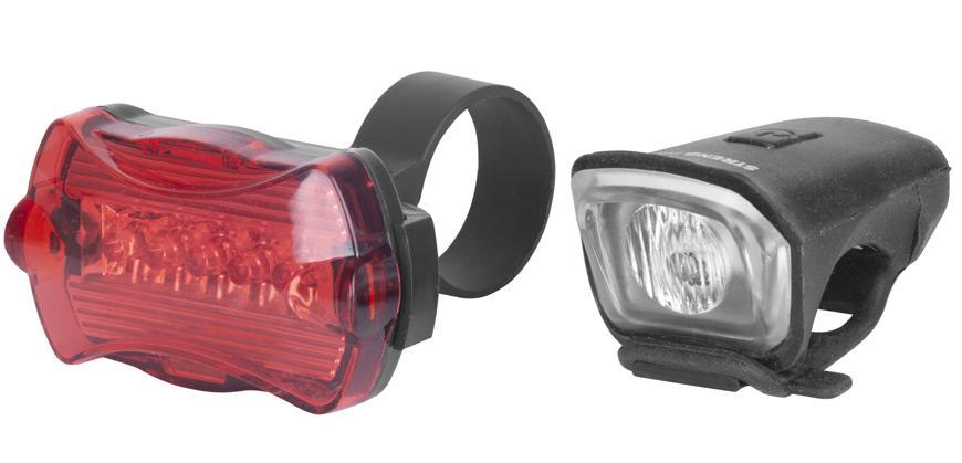 Svietidlo na bicykel, BiCycleLight 0502070, 350mAh, USB + zadné svetlo 2AA