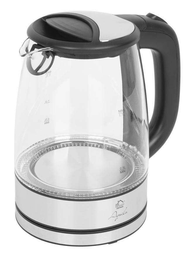 Kanvica MagicHome, Aquila, 1850-2200 W, 230 V, 50 Hz, 1,7 l, skryté výhrevné teleso, rýchlovarná