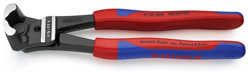 Klieste KNIPEX 61 02 200, 200 mm, stipacie, 85st., celne, silove, prevod