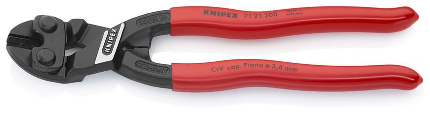 Klieste KNIPEX 71 21 200, 200 mm, stipacie, 20st., kampakt. pakove