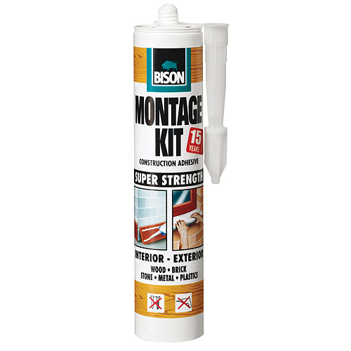 Lepidlo Bison Montage Kit, 310 ml, montne