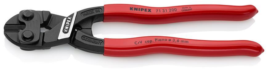 Klieste KNIPEX 71 31 200, 200 mm, stipacie, kampakt. pakove