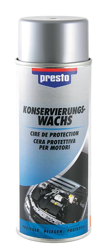 Sprej presto® Vosk na ochranu motorov, 400 ml