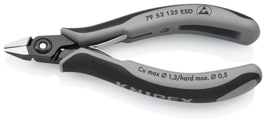 Klieste KNIPEX 79 52 125 ESD, 125 mm, stipacie, bocne, precizne, elektronika