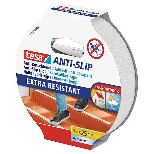 Pska tesa Anti-slip, protimykov na schody, transparentn, lepiaca, 25 mm, L-5 m