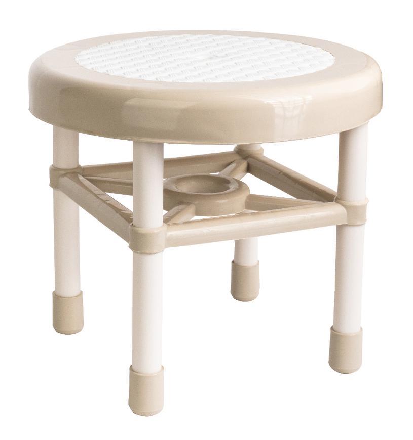 Stolička plastová Strend Pro, mini, okrúhle stupadlo, priemer 32,5x28,5 cm