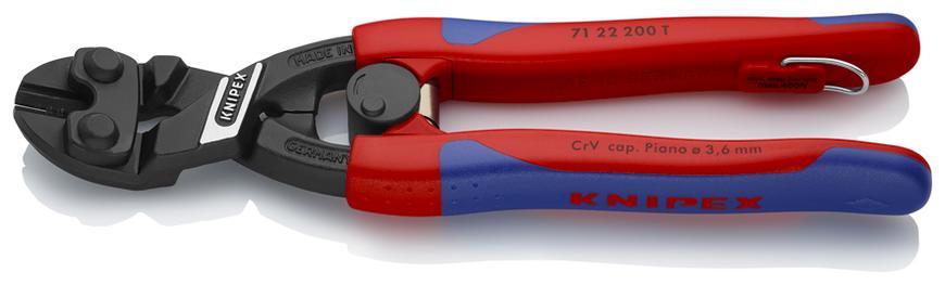 Klieste KNIPEX 71 22 200 T, 200 mm, stipacie, 20st., kampakt. pakove