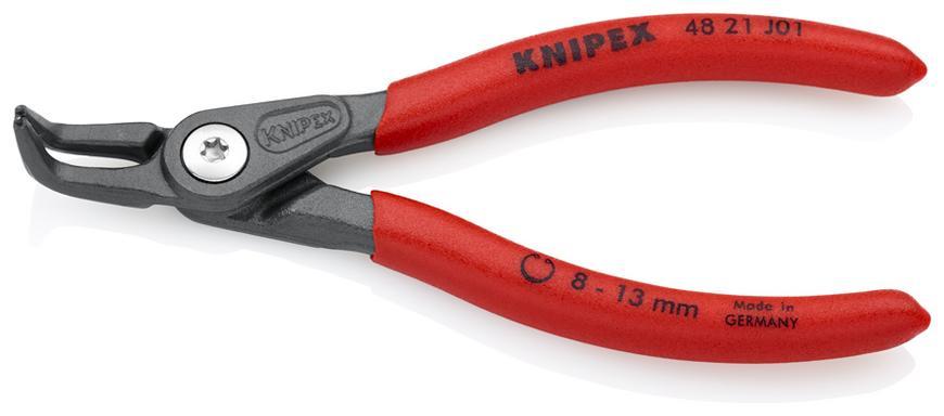 Klieste KNIPEX 48 21 J01, 8-13 mm, zahnute 90st, precizne, na vnut. kruzky