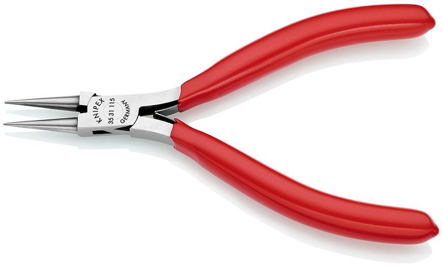 Klieste KNIPEX 35 31 115, 115mm, gulate, rovne, spicate celuste, pre elektroniku