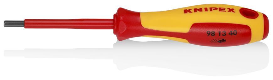Skrutkovac KNIPEX 98 13 40, 182 mm, 4.0mm, HEX, VDE 1000V