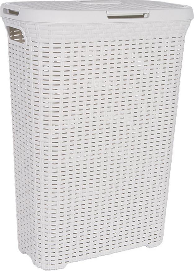 Kôš Curver® STYLE 40L, krémový, 44x26x61 cm, na bielizeň, prádlo