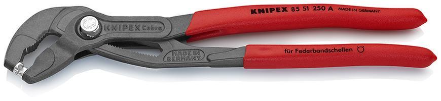 Klieste KNIPEX 85 51 250 A, 250 mm, pre had. spony 0-70mm