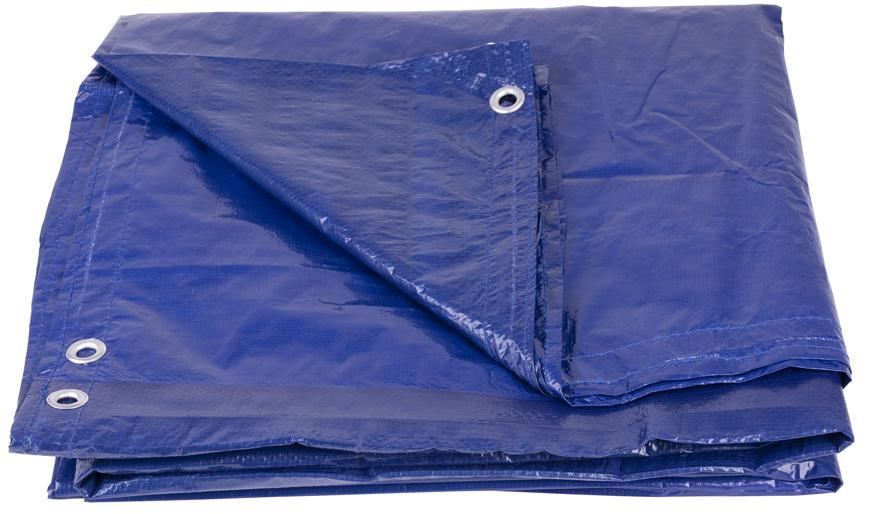 Plachta Tarpaulin Poolco 5,5 m ,120 g/m, zakrývacia, modrá, okrúhla