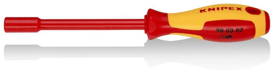 Skrutkovac KNIPEX 98 03 07, 237 mm, 7mm, nastrckovy, VDE 1000V