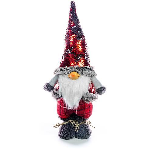 Dekorácia MagicHome Vianoce, Škriatok, 41 cm