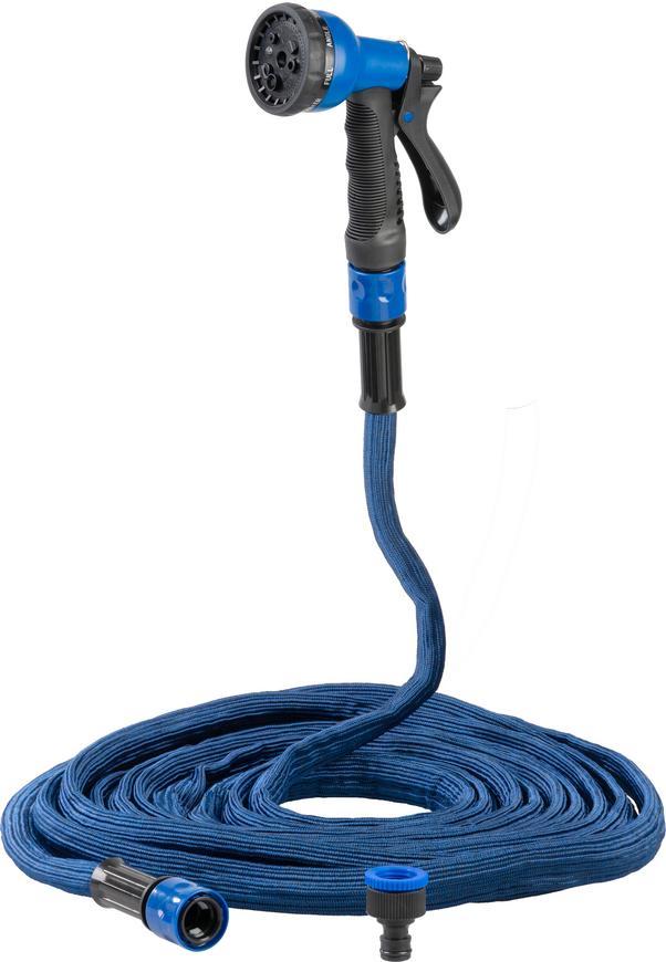 Hadica Strend Pro Garden flexi, 14.6-30 m, 1/2"-3/4" + píštoľ, záhradná