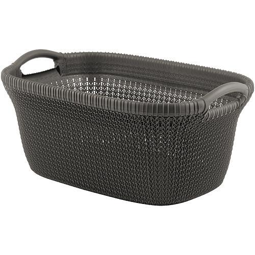 K Curver KNIT 3677 40 lit., hned, 60x27x39 cm, na bielize, prdlo