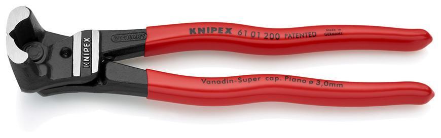 Klieste KNIPEX 61 01 200, 200 mm, stipacie, 85st., celne, silove, prevod