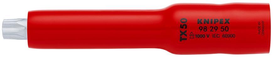 Hlavica KNIPEX 98 29 50, TX50, 3/8", Torx, VDE 1000V