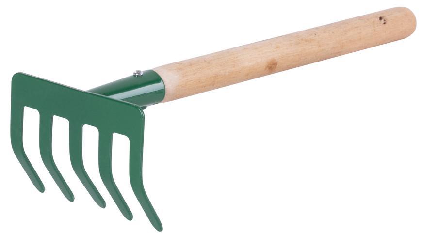 Hrabličky Strend Pro Herrison 9372B, 5 zubé, s násadou, záhradné, ručné