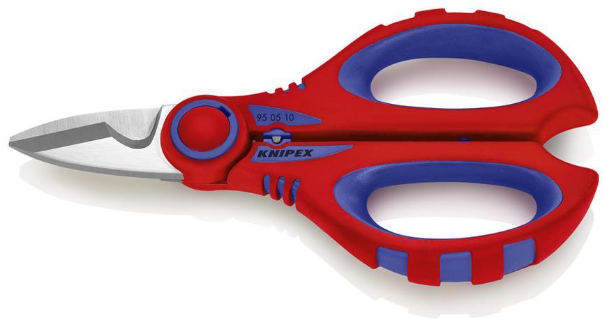 Noznice KNIPEX 95 05 10 SB, 160 mm, elektrikarske