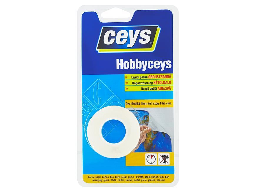 Páska Ceys Hobbyceys, obojstranná, lepiaca, 2 m x 15 mm