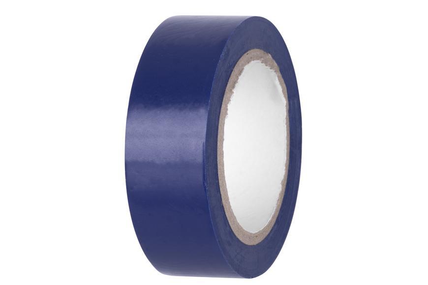 Páska E180BLU, modrá, izolačná, lepiaca, 19 mm, L-10 m, PVC