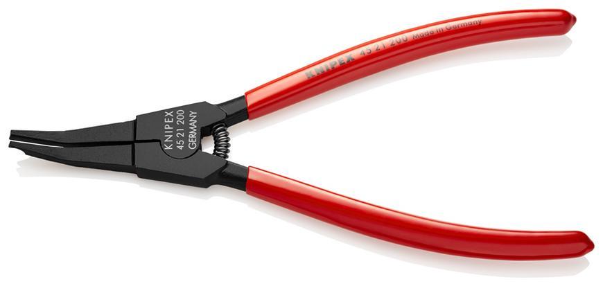 Klieste KNIPEX 45 21 200, 200mm, 30st, pre rozp. kruzky na hriadeloch