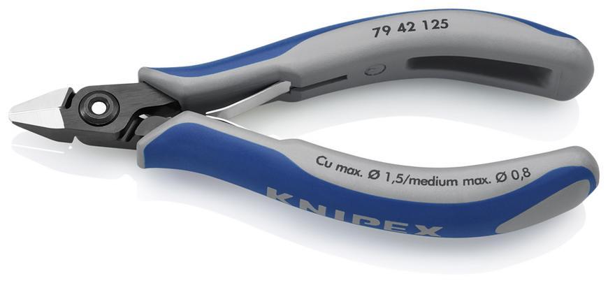 Klieste KNIPEX 79 42 125, 125 mm, stipacie, bocne, precizne, elektronika
