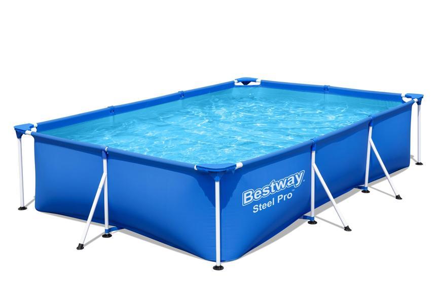 Bazén Bestway® Steel Pro™, 56411, kartušová filtrácia, 300x201x66 cm