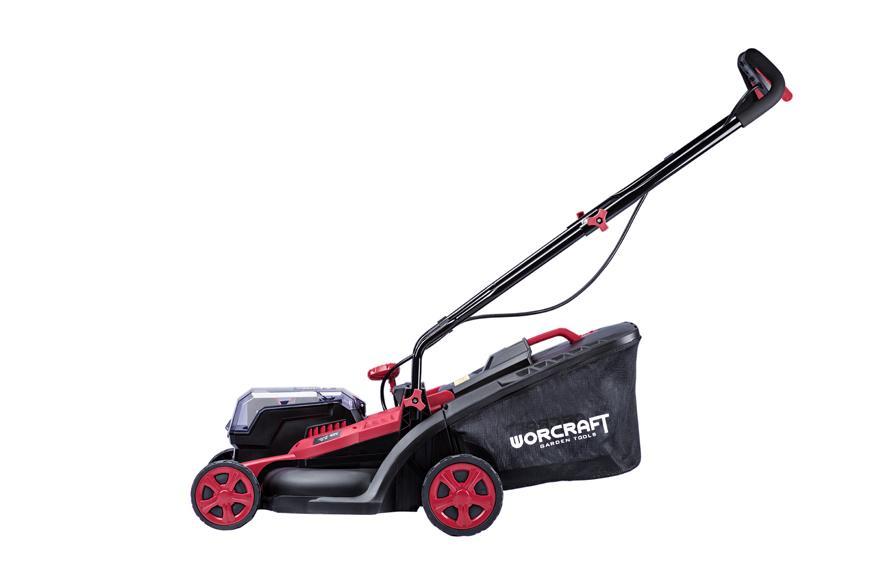 Kosačka Worcraft CLM-S40Li, 2x20V, Li-Ion, 340 mm, 35 lit., bez aku