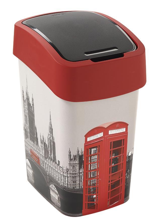 Kôš na odpad Curver® FLIP BIN 25L, LONDON