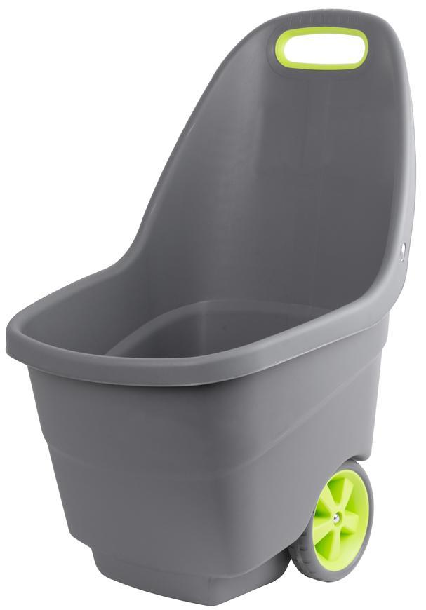 Vozik Keter® EASY GO XL 62 L, sivý, záhradný, na drevo