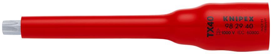Hlavica KNIPEX 98 29 40, TX40, 3/8", Torx, VDE 1000V
