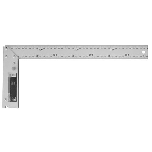 Uholník FSC-08 400 mm, Alu. s uhlomerom