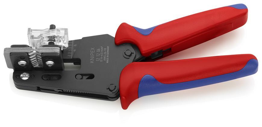 Klieste KNIPEX 12 12 06, odizolovacie, 0.14-6.0mm, presne tvar. noze