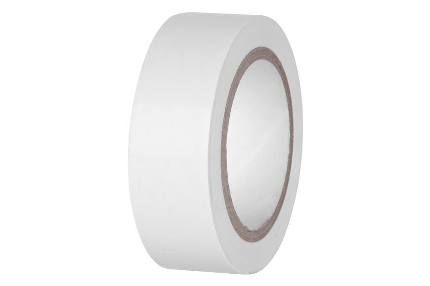 Páska E130WHT, biela, izolačná, lepiaca, 19 mm, L-10 m, PVC