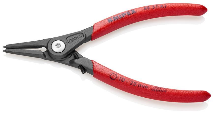 Klieste KNIPEX 49 31 A1, 10-25 mm, rovne, precizne, na vonk. poist. kruzky