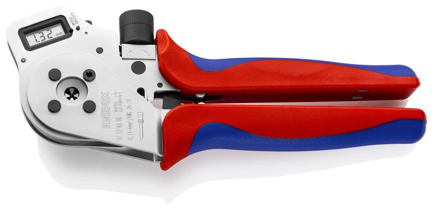 Klieste KNIPEX 97 52 65 DG, 250 mm, 0.14-6.0mm, sustruz. kontakty, lisovacie