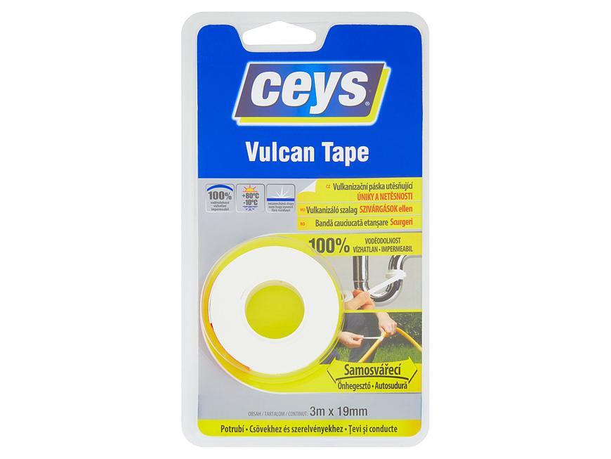 Páska Ceys Vulcan Tape, utesňujúca, lepiaca, 3 m x 19 mm