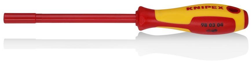Skrutkovac KNIPEX 98 03 04, 230 mm, 4mm, nastrckovy, VDE 1000V