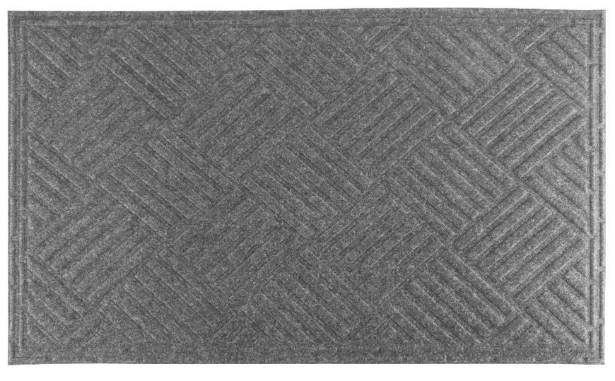 Rohožka MagicHome, Rhombus, 45x75 cm, šedá