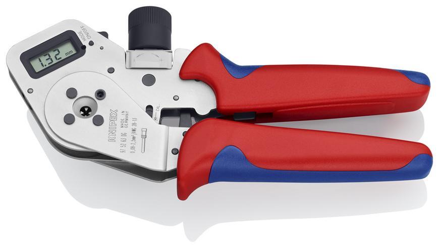Klieste KNIPEX 97 52 63 DG, 195 mm, 0.08-2.5mm, sustruz. kontakty, lisovacie