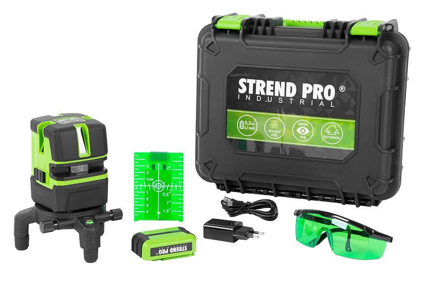 Laser Strend Pro Industrial HP-NT411G, 4V+1H, zelený