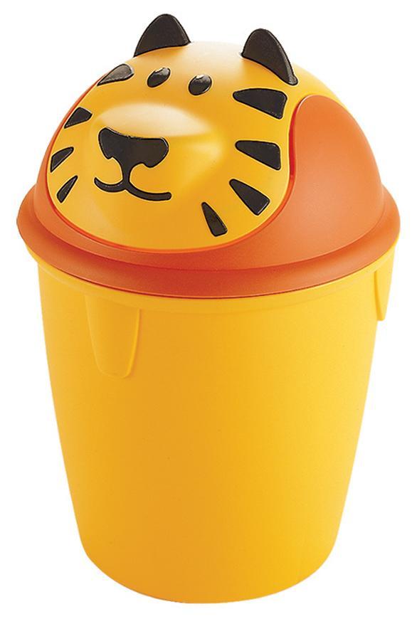 Kôš na odpad Curver® TIGER BIN - tigrík, detský, 26x26x38cm