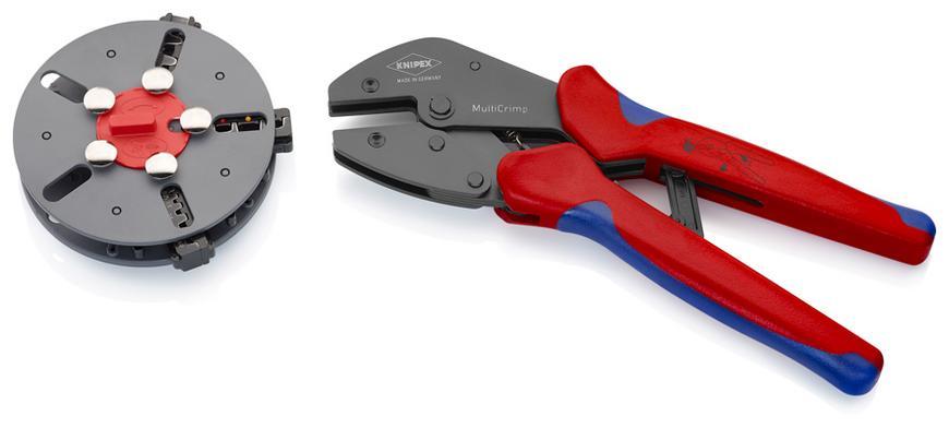 Klieste KNIPEX 97 33 01, 250 mm, 0.25-6.0mm/AWG 24-10, MultiCrimp